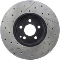 StopTech - StopTech Sport Drilled/Slotted Brake Rotor; Front Left - Image 2