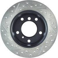 StopTech - StopTech Sport Drilled/Slotted Brake Rotor; Rear Left - Image 2