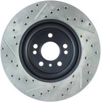 StopTech - StopTech Sport Drilled/Slotted Brake Rotor; Front Left - Image 2