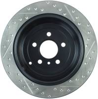 StopTech - StopTech Sport Drilled/Slotted Brake Rotor; Rear Right - Image 2