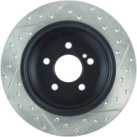 StopTech - StopTech Sport Drilled/Slotted Brake Rotor; Rear Right - Image 2