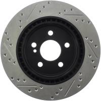 StopTech - StopTech Sport Drilled/Slotted Brake Rotor; Rear Left - Image 2