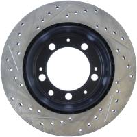 StopTech - StopTech Sport Drilled/Slotted Brake Rotor; Rear Left - Image 2