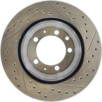 StopTech - StopTech Sport Drilled/Slotted Brake Rotor; Rear Right - Image 2