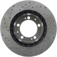 StopTech - StopTech Sport Drilled/Slotted Brake Rotor; Front Left - Image 2