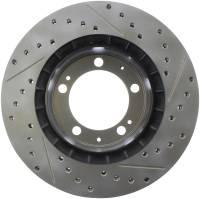 StopTech - StopTech Sport Drilled/Slotted Brake Rotor; Front Right - Image 2