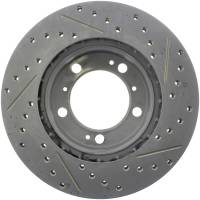 StopTech - StopTech Sport Drilled/Slotted Brake Rotor; Front Right - Image 2