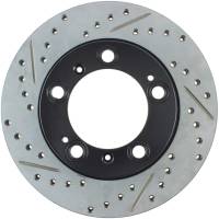 StopTech Sport Drilled/Slotted Brake Rotor; Rear Right