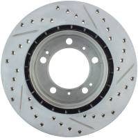 StopTech - StopTech Sport Drilled/Slotted Brake Rotor; Rear Right - Image 2