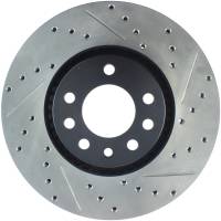 StopTech Sport Drilled/Slotted Brake Rotor Front Left 127.38014L