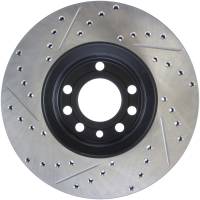 Stoptech - StopTech Sport Drilled/Slotted Brake Rotor Front Left 127.38017L - Image 2