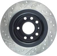 Stoptech - StopTech Sport Drilled/Slotted Brake Rotor Rear Left 127.38018L - Image 2