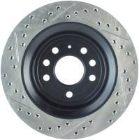 Stoptech - StopTech Sport Drilled/Slotted Brake Rotor Rear Left 127.38019L - Image 2