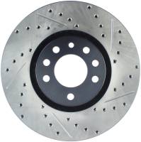 Stoptech - StopTech Sport Drilled/Slotted Brake Rotor Front Left 127.38020L - Image 1