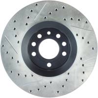 Stoptech - StopTech Sport Drilled/Slotted Brake Rotor Front Left 127.38020L - Image 2