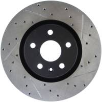 Stoptech - StopTech Sport Drilled/Slotted Brake Rotor Front Left 127.38024L - Image 1