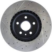 Stoptech - StopTech Sport Drilled/Slotted Brake Rotor Front Left 127.38024L - Image 2