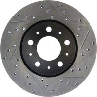 Stoptech - StopTech Sport Drilled/Slotted Brake Rotor Front Left 127.39019L - Image 1