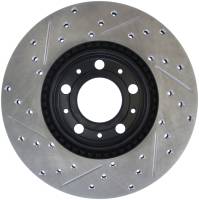 Stoptech - StopTech Sport Drilled/Slotted Brake Rotor Front Left 127.39019L - Image 2