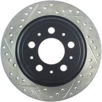 StopTech - StopTech Sport Drilled/Slotted Brake Rotor Rear Right 127.39025R - Image 1