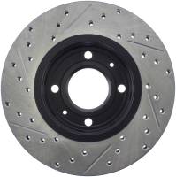 Stoptech - StopTech Sport Drilled/Slotted Brake Rotor Front Left 127.39027L - Image 2