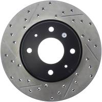 StopTech Sport Drilled/Slotted Brake Rotor Front Right 127.39027R