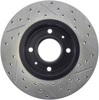 Stoptech - StopTech Sport Drilled/Slotted Brake Rotor Front Right 127.39027R - Image 2