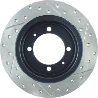 StopTech - StopTech Sport Drilled/Slotted Brake Rotor Rear Right 127.39028R - Image 2