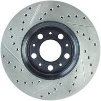 Stoptech - StopTech Sport Drilled/Slotted Brake Rotor Front Left 127.39029L - Image 2