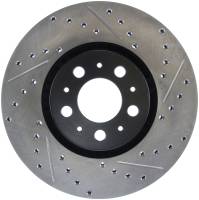 StopTech Sport Drilled/Slotted Brake Rotor Front Left 127.39032L