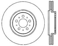 StopTech Sport Cryo Drilled/Slotted Brake Rotor Rear Right 127.39036CR