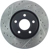 StopTech Sport Drilled/Slotted Brake Rotor Front Right 127.39037R