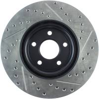 Stoptech - StopTech Sport Drilled/Slotted Brake Rotor Front Right 127.39037R - Image 2