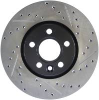 StopTech - StopTech Sport Drilled/Slotted Brake Rotor; Front Left - Image 1