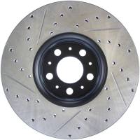 Stoptech - StopTech Sport Drilled/Slotted Brake Rotor Front Left 127.39048L - Image 2