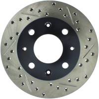 Stoptech - StopTech Sport Drilled/Slotted Brake Rotor Front Left 127.40005L - Image 1