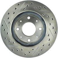 Stoptech - StopTech Sport Drilled/Slotted Brake Rotor Front Left 127.40005L - Image 2