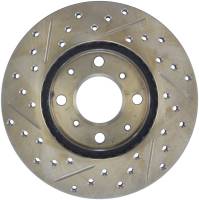 Stoptech - StopTech Sport Drilled/Slotted Brake Rotor Front Left 127.40011L - Image 2