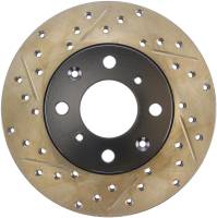 StopTech Sport Drilled/Slotted Brake Rotor Front Right 127.40011R