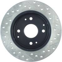 StopTech - StopTech Sport Drilled/Slotted Brake Rotor Rear Right 127.40024R - Image 2