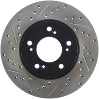 StopTech Sport Drilled/Slotted Brake Rotor Front Right 127.40026R