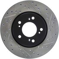 Stoptech - StopTech Sport Drilled/Slotted Brake Rotor Front Left 127.40028L - Image 1