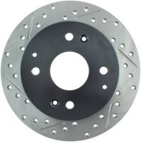 StopTech Sport Drilled/Slotted Brake Rotor Rear Right 127.40041R