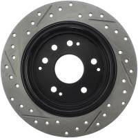 Stoptech - StopTech Sport Drilled/Slotted Brake Rotor Rear Left 127.40047L - Image 2