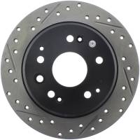 StopTech Sport Drilled/Slotted Brake Rotor Rear Right 127.40047R