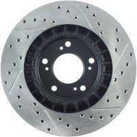 Stoptech - StopTech 00-09 S2000 Slotted & Drilled Right Front Rotor - 127.40048R - Image 2