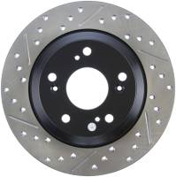 Stoptech - StopTech 00-09 S2000 Slotted & Drilled Right Rear Rotor - 127.40050R - Image 1