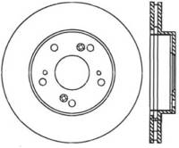 StopTech Sport Cryo Drilled/Slotted Brake Rotor Front Left 127.40056CL