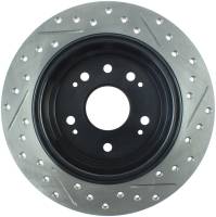 Stoptech - StopTech Sport Drilled/Slotted Brake Rotor Rear Right 127.40058R - Image 2