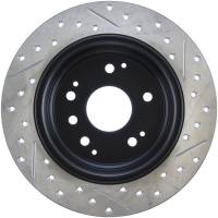 Stoptech - StopTech Sport Drilled/Slotted Brake Rotor Rear Right 127.40061R - Image 2